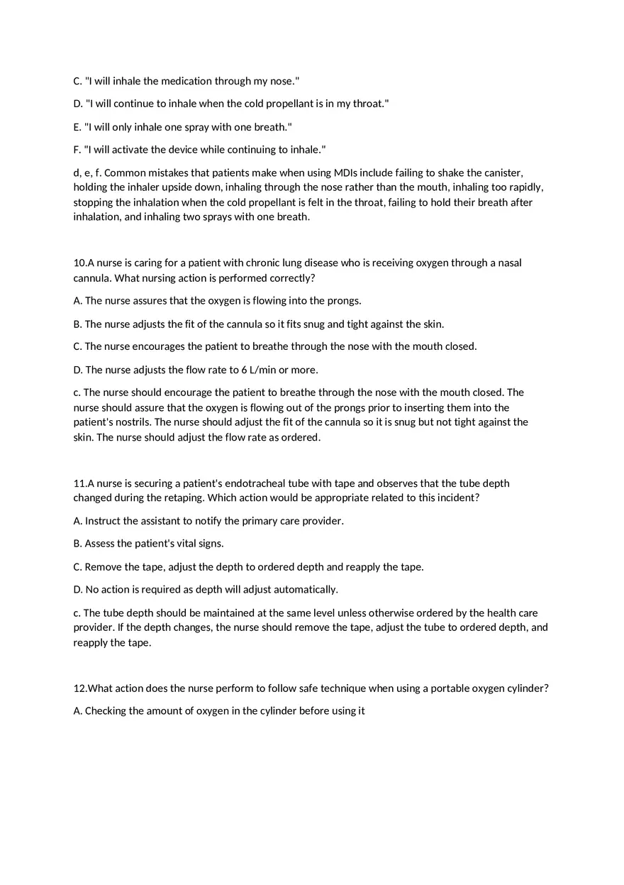 Chapter 39  Oxygenation Key - Page 4