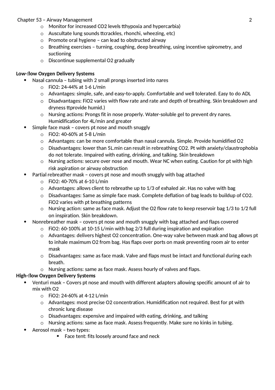 Chapter 53 – Airway Management - Page 2