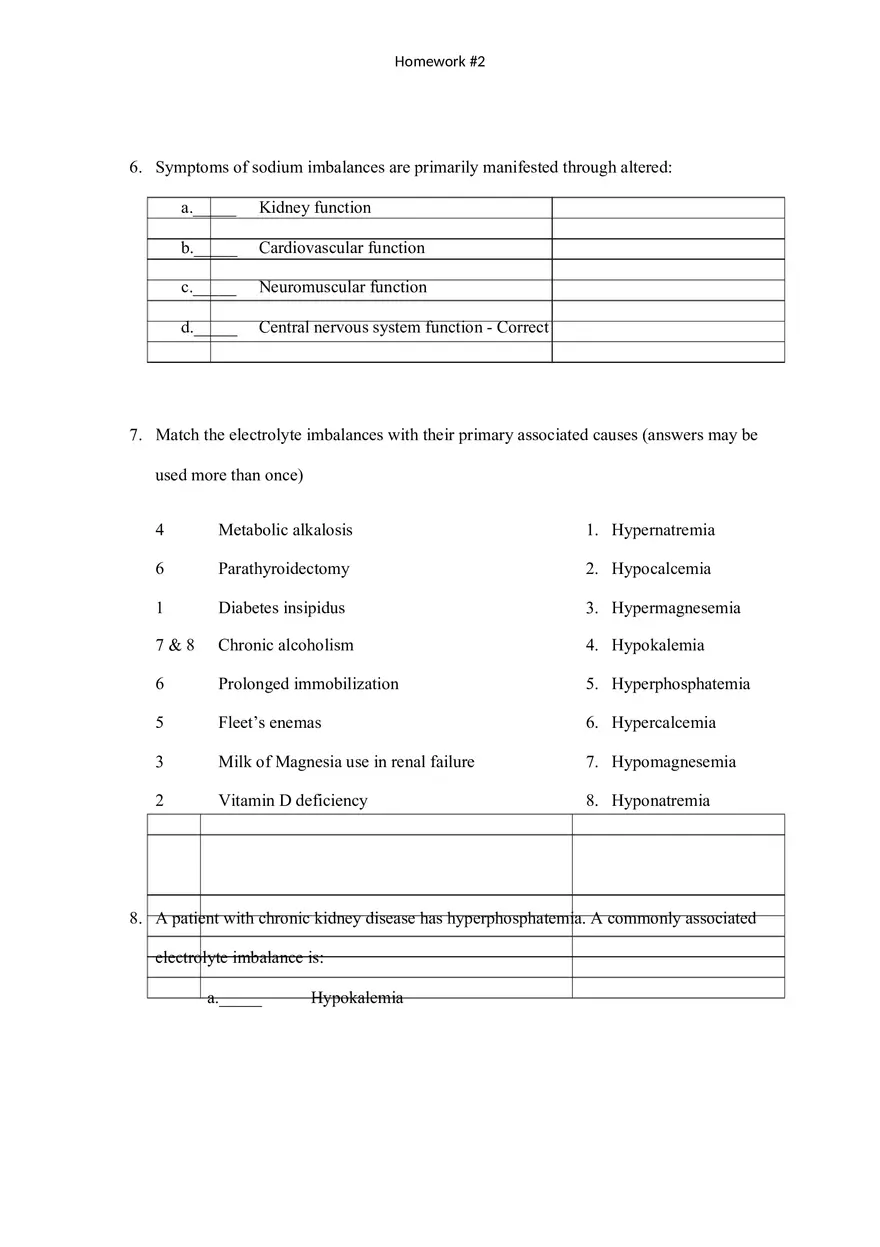 Fluid Volume Imbalances Homework 2 - Page 3