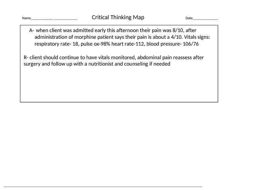 Critical Thinking Map - Page 7