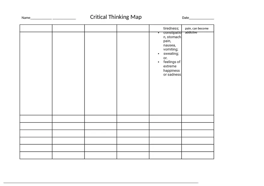 Critical Thinking Map - Page 5
