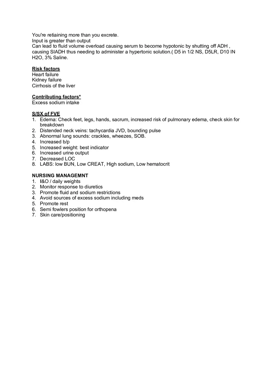 Med Surge Fluid and Electrolyte Imbalances - Page 8