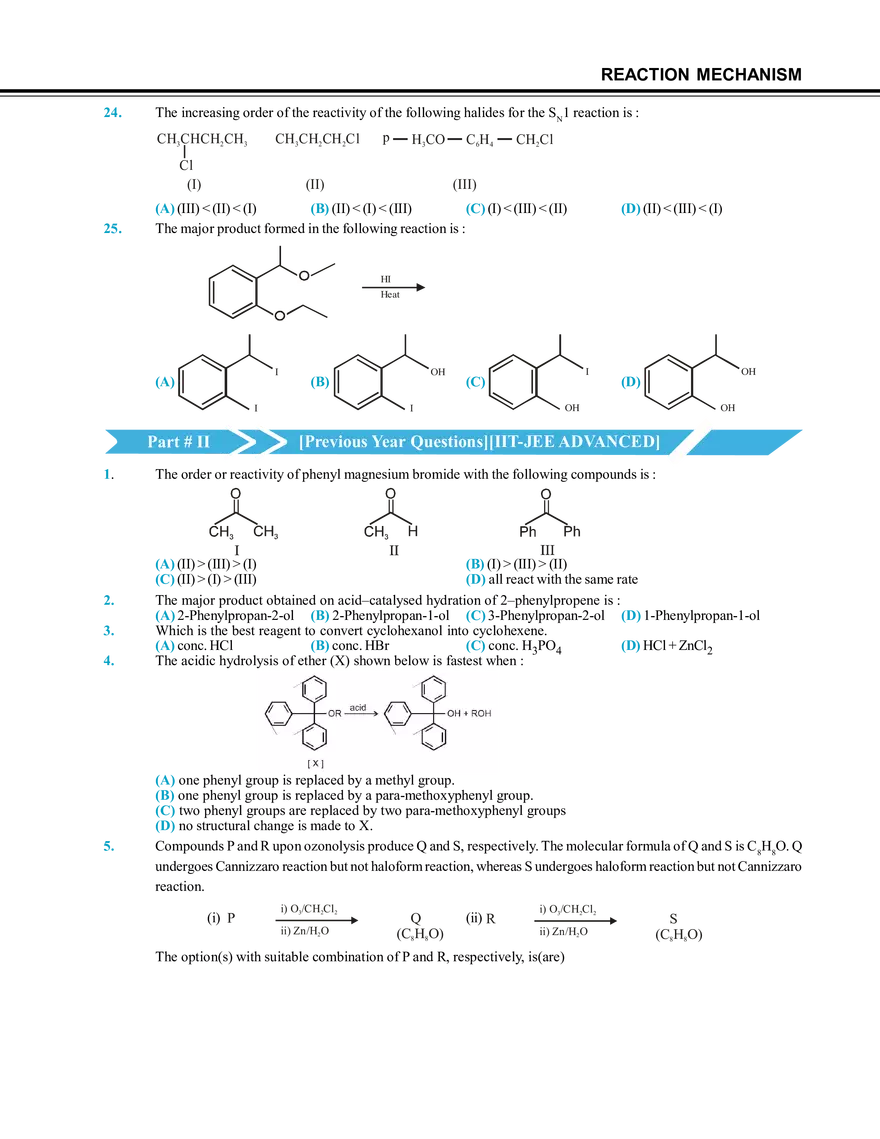 Reaction Mechanism Exercise # 5 - Page 3