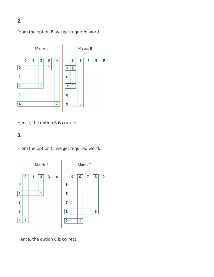 Matrix Based Reasoning - Page 3