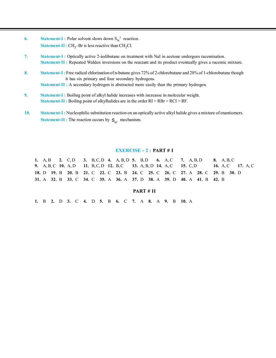 Reaction Mechanism Exercise # 2 - Page 10