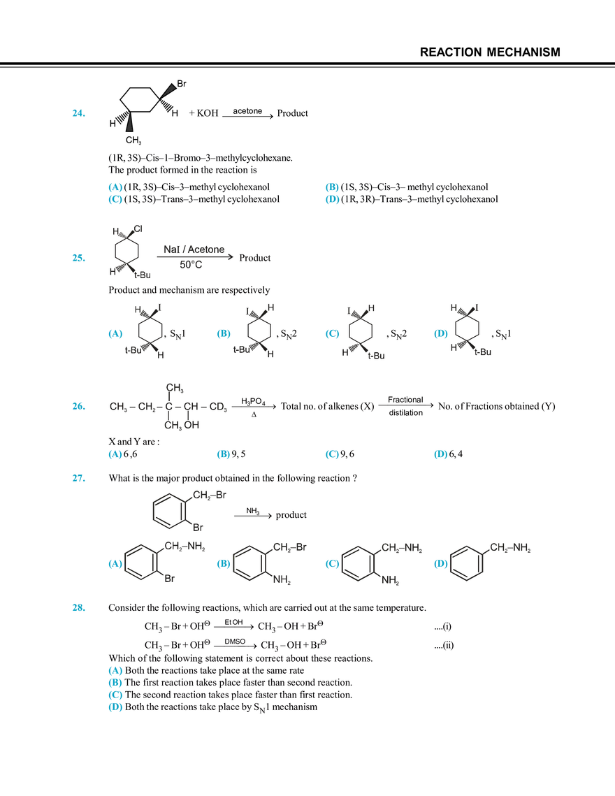 Reaction Mechanism Exercise # 2 - Page 5