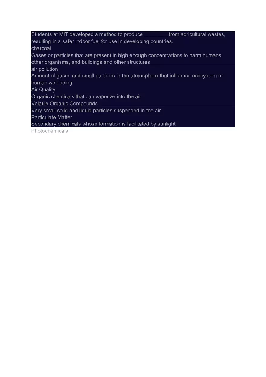 Air Pollution is Best Defined As - Page 5