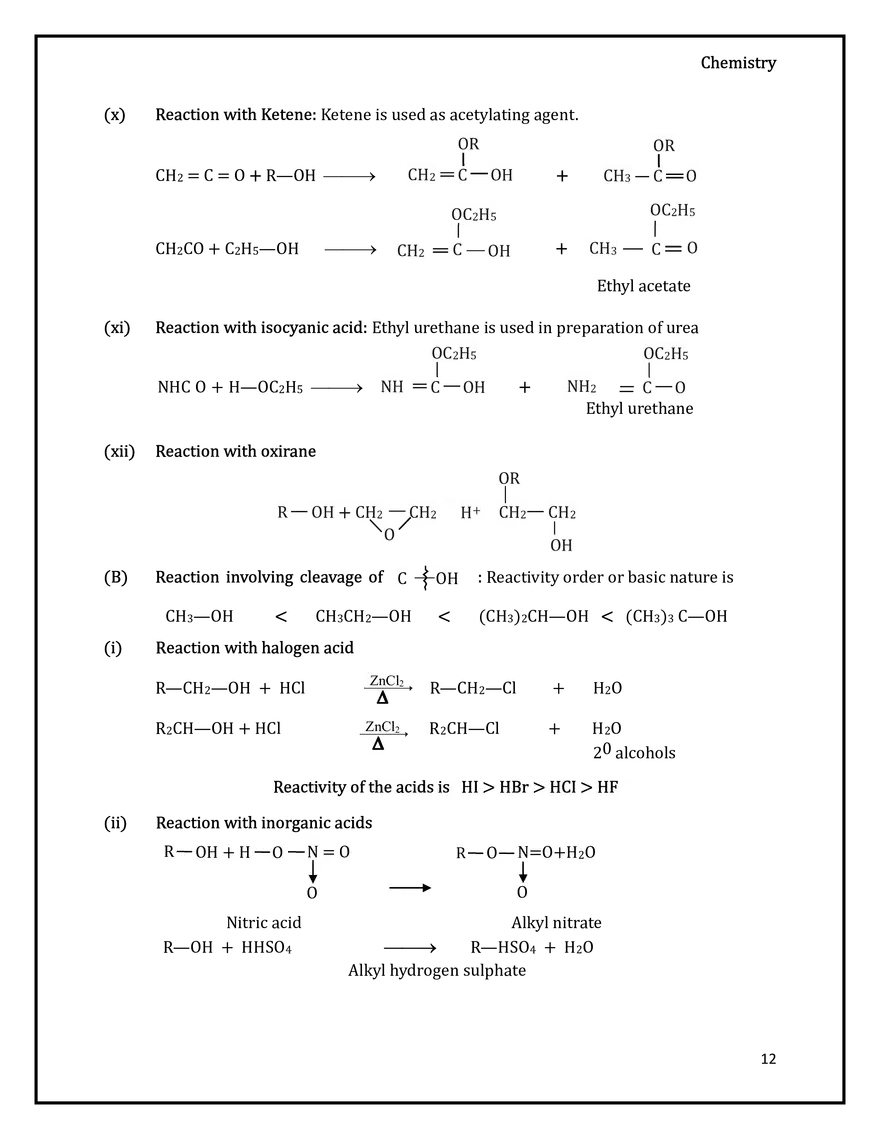 Introduction of Alcohol, Preparation and Properties - Page 4