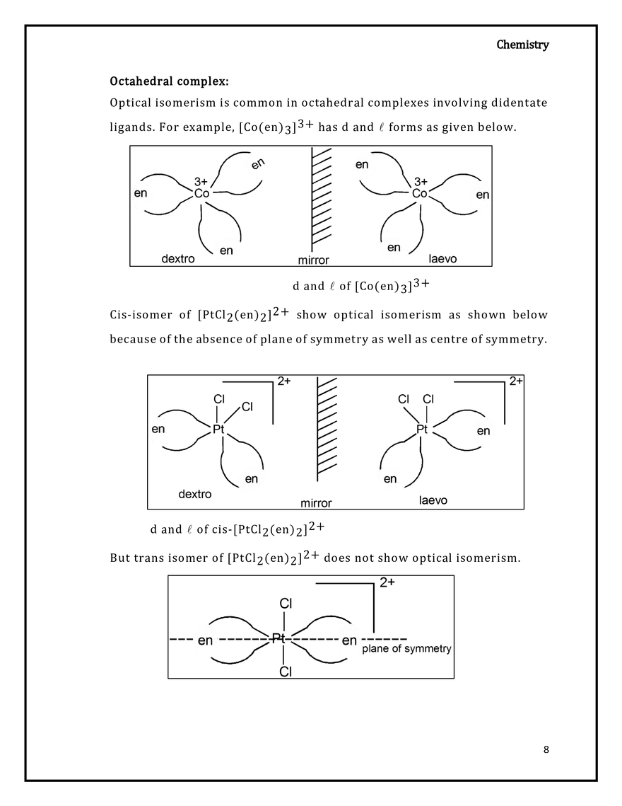 Inisomerism in Coordination Compounds - Page 8