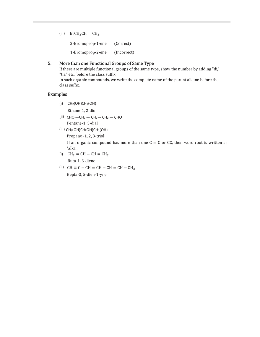 Nomenclature of Unsaturated Hydrocarbons - Page 5