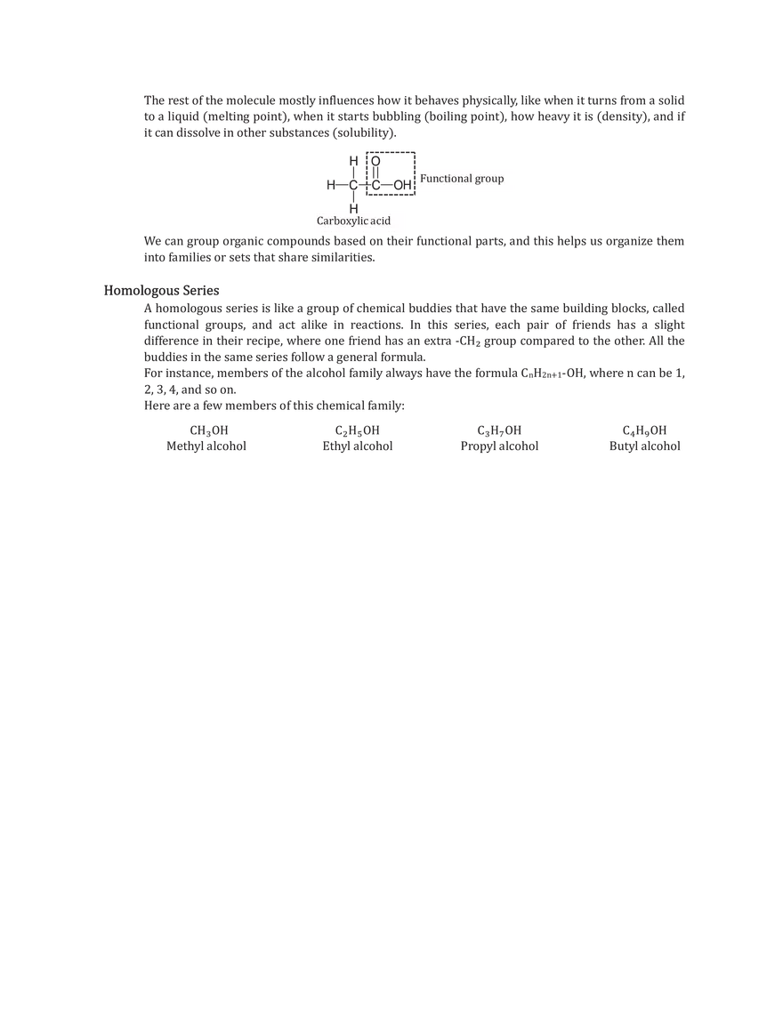 Classification of Organic Compounds - Page 3