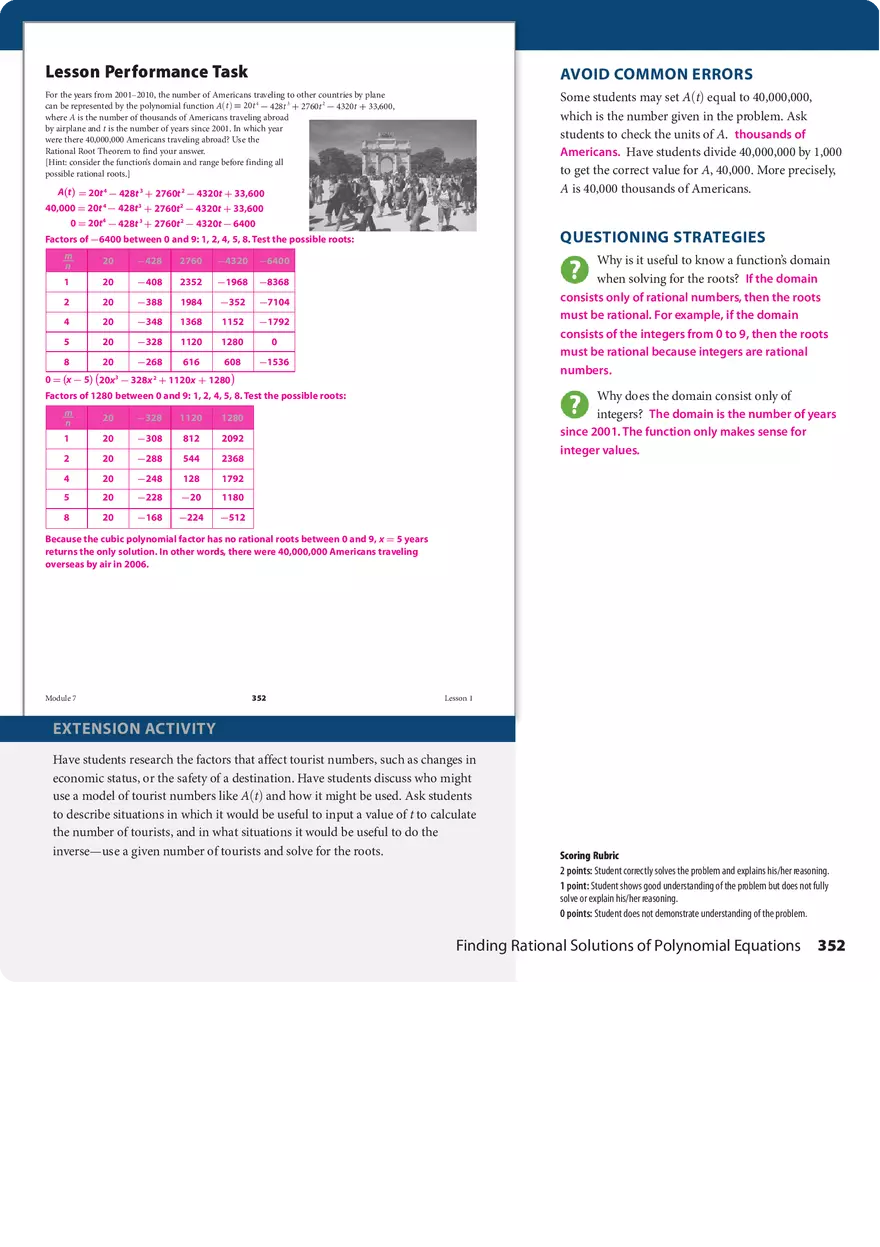 7.1 Finding Rational Solutions of Polynomial Equations - Page 4