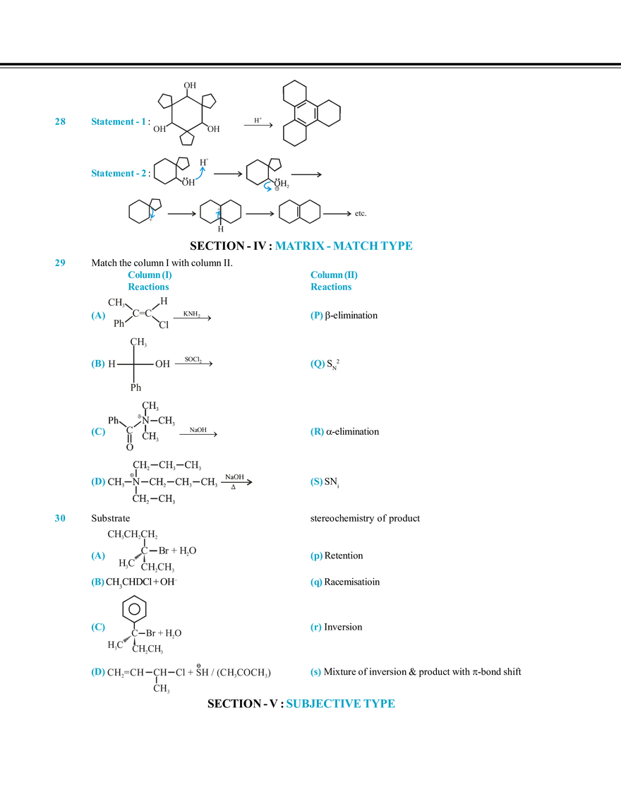 Reaction Mechanism Mock Test - Page 7