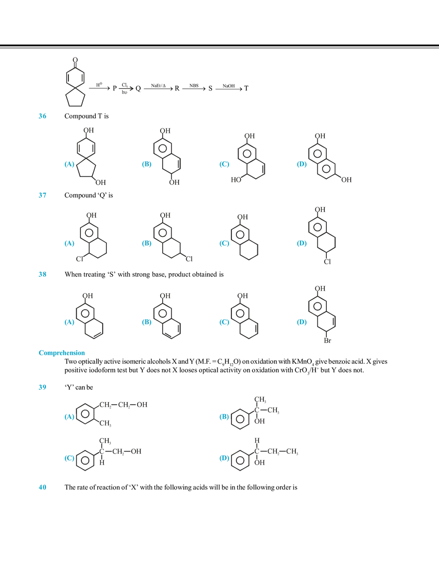 Reaction Mechanism Mock Test - Page 9