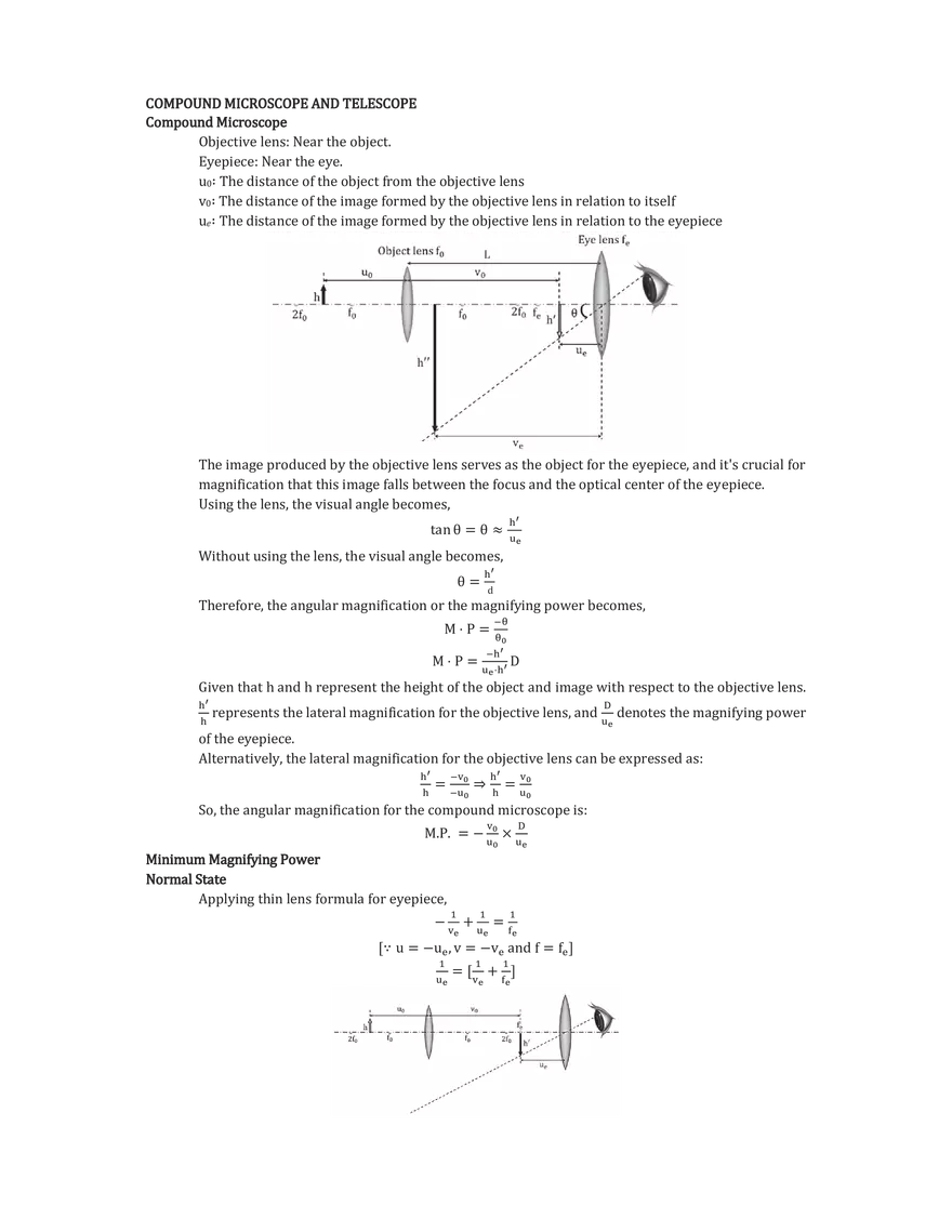 Compound Microscope - Page 1