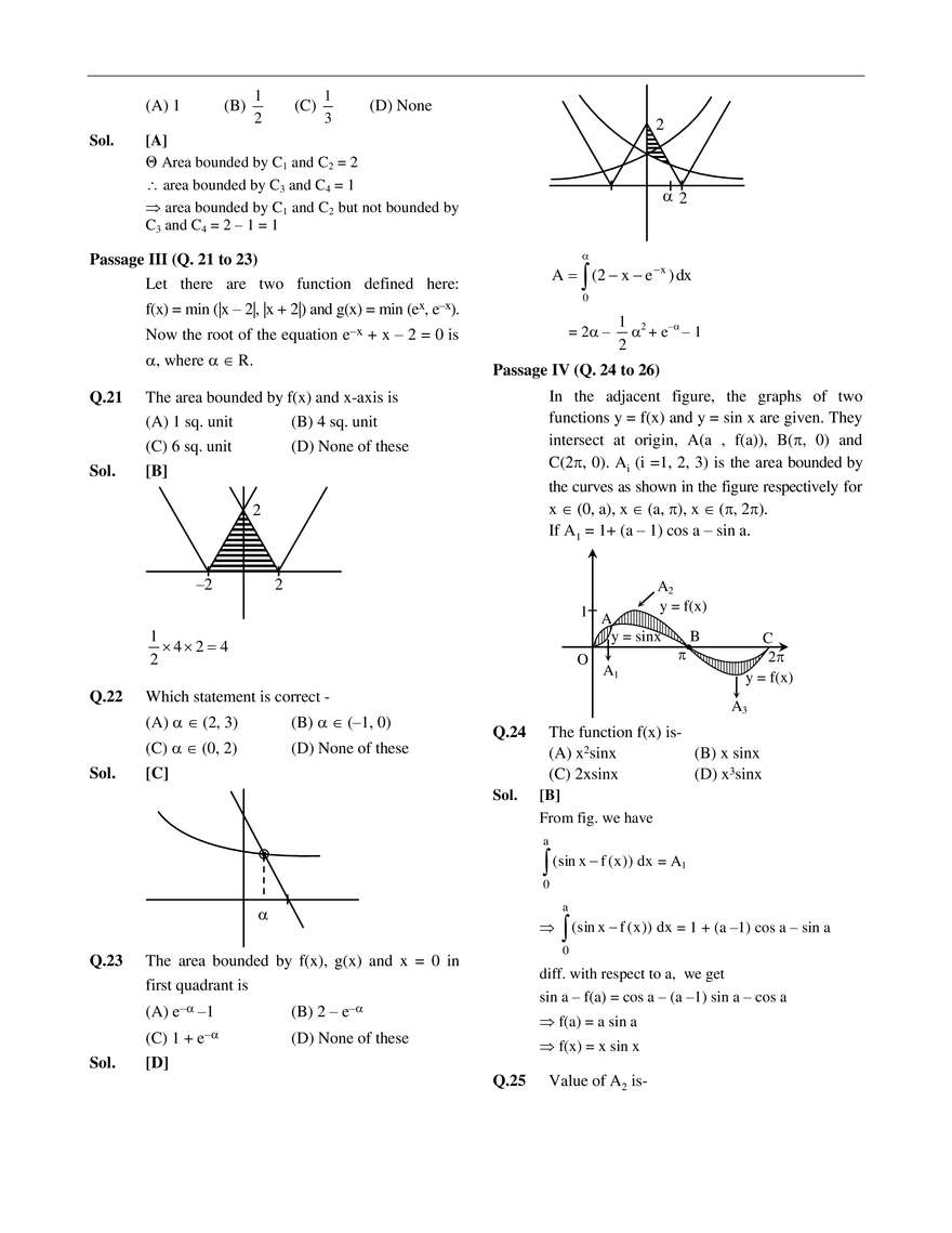 Area Under the Curve Exercise # 3 - Page 6