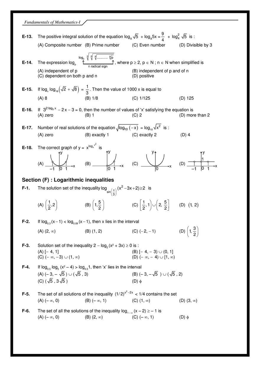 Fundamentals of Mathematics Exercises - Page 19