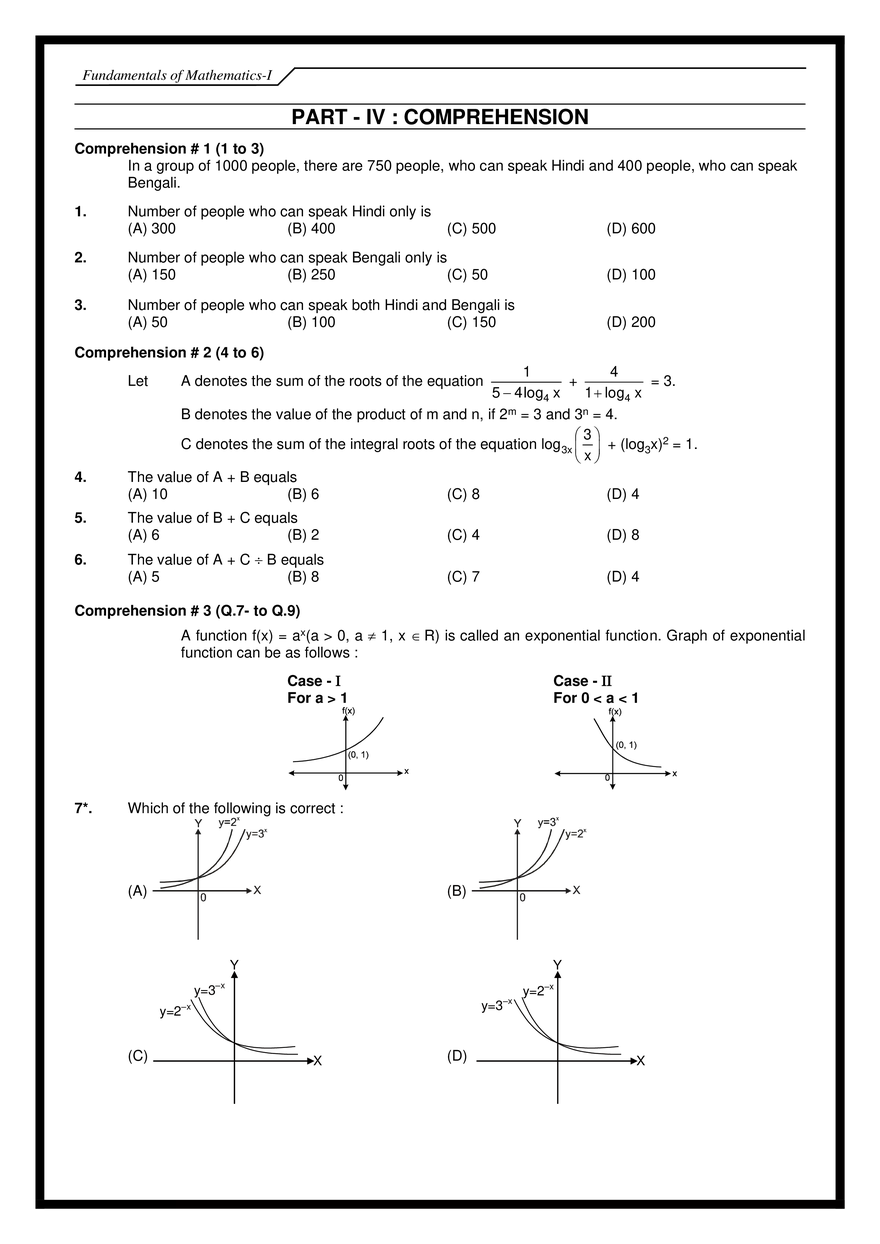 Fundamentals of Mathematics Exercises - Page 5