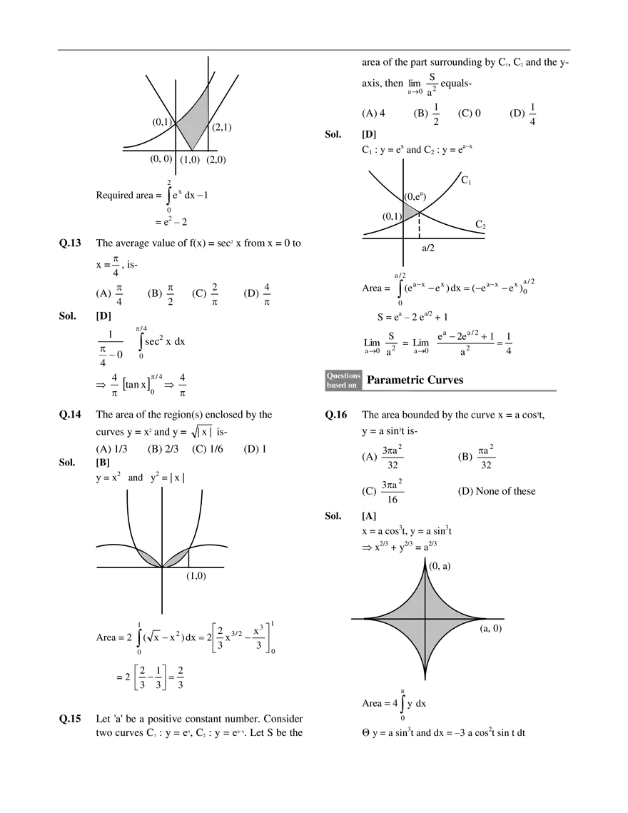Area Under the Curve Exercise # 1 - Page 3