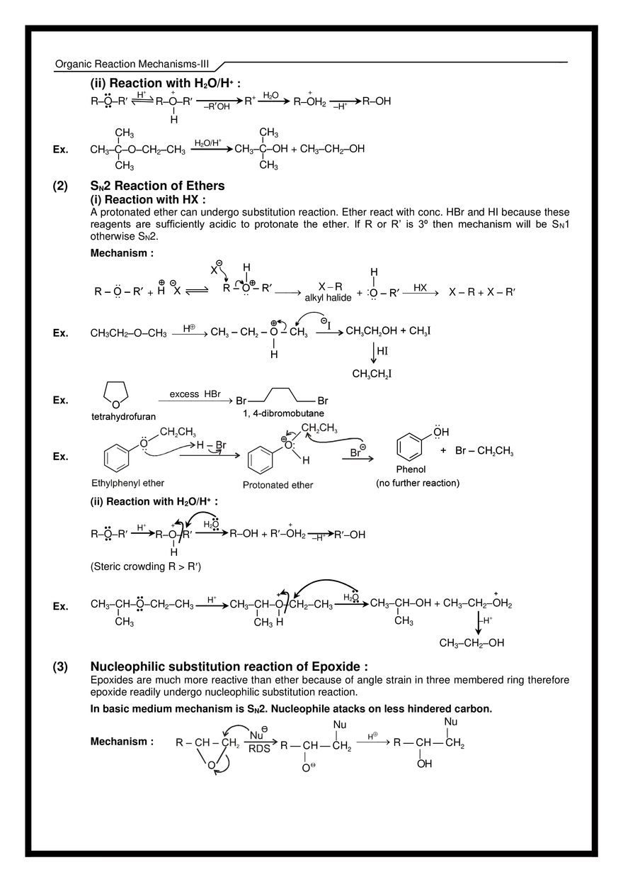 Organic Reaction Mechanisms-III - Page 9