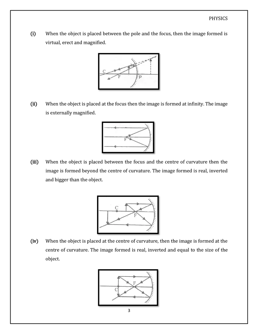 Light-Reflection and Refraction Convex Mirror - Page 3
