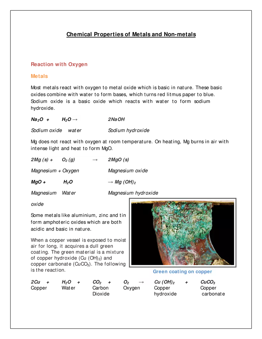 Chapter- 4 Materials. Metals and Non-metals - Page 4