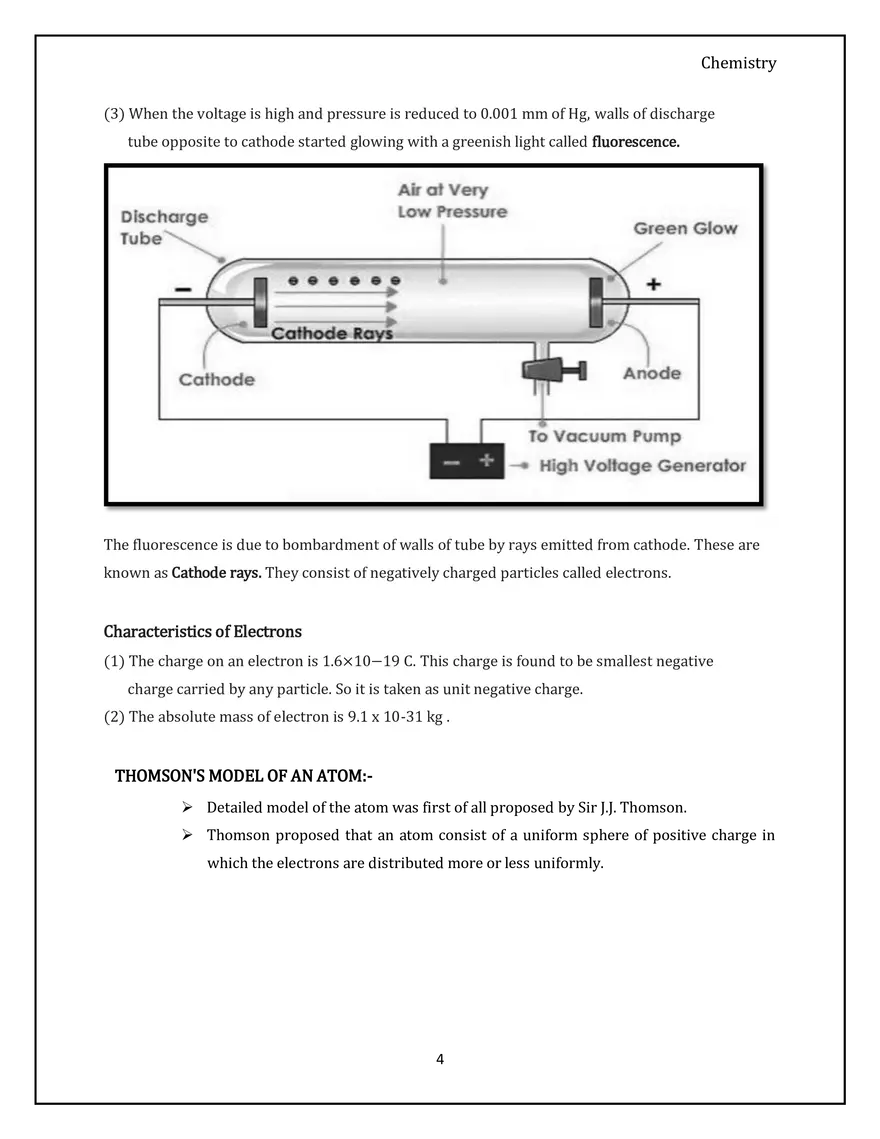 Structure of the Atom, Electron, Proton, Neutron - Page 4