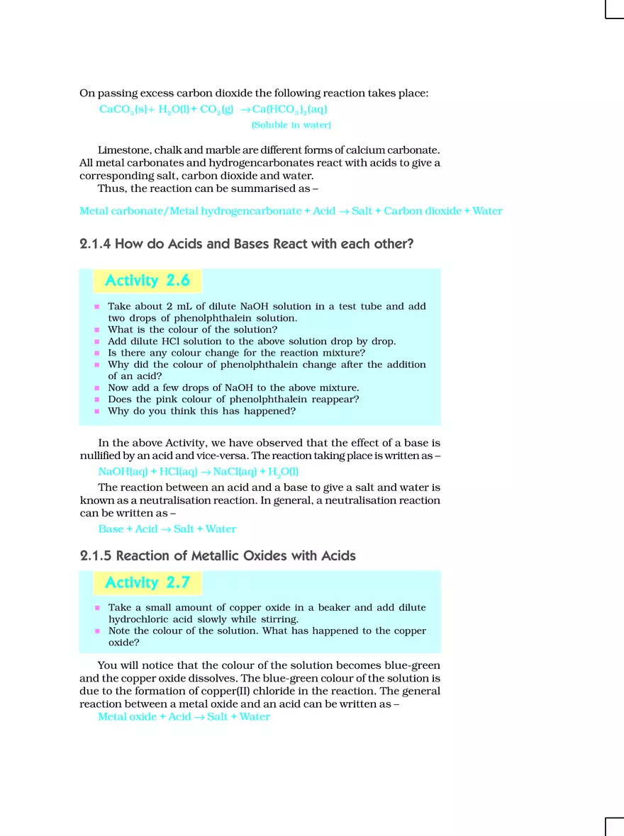 Chapter 2 Acids, Bases and Salts - Page 15