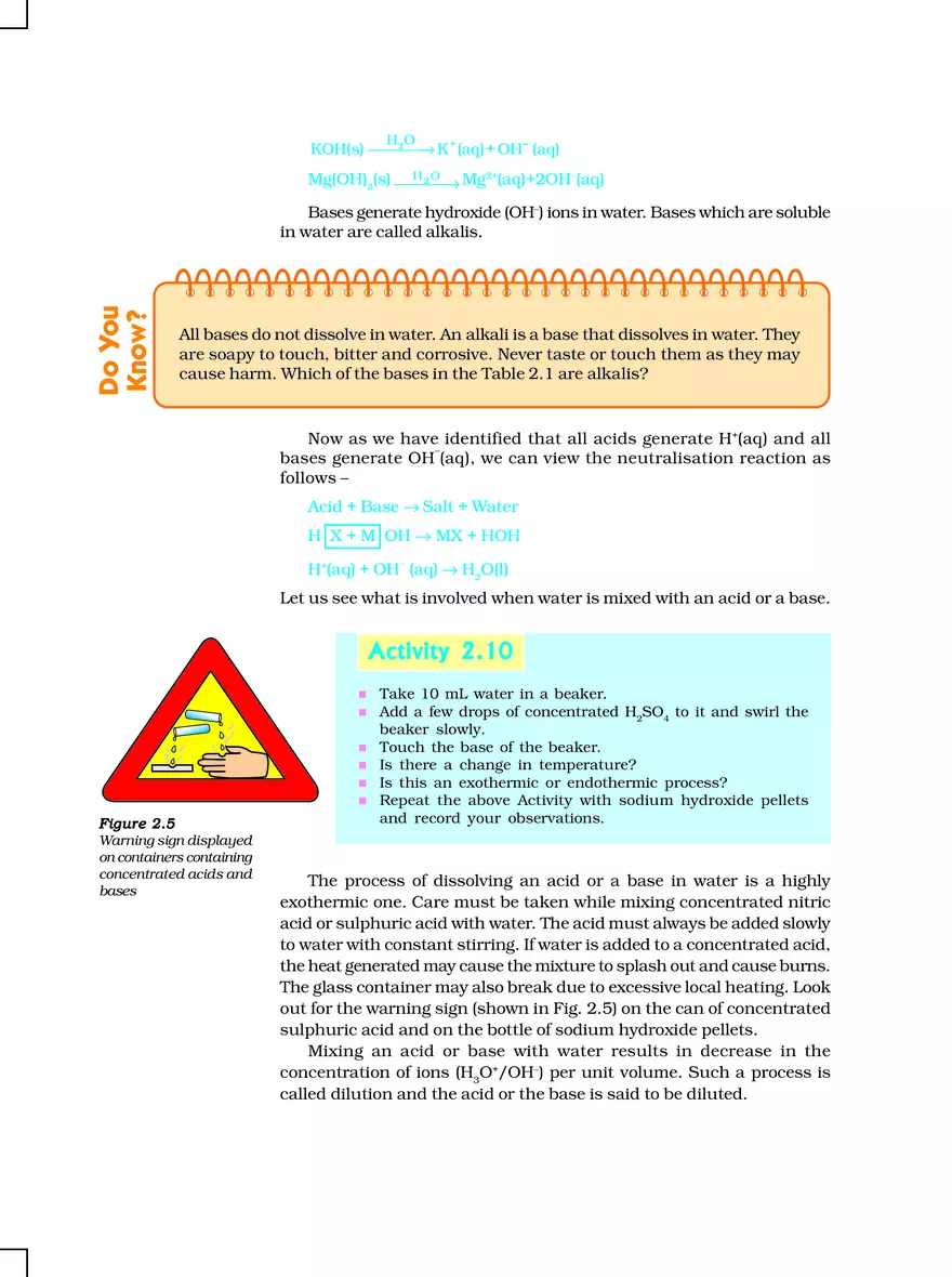 Chapter 2 Acids, Bases and Salts - Page 18