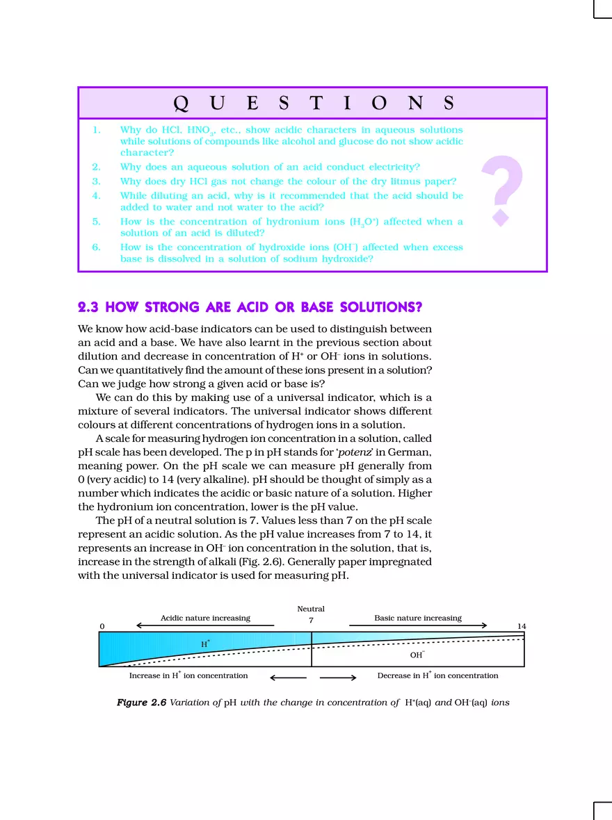 Chapter 2 Acids, Bases and Salts - Page 19