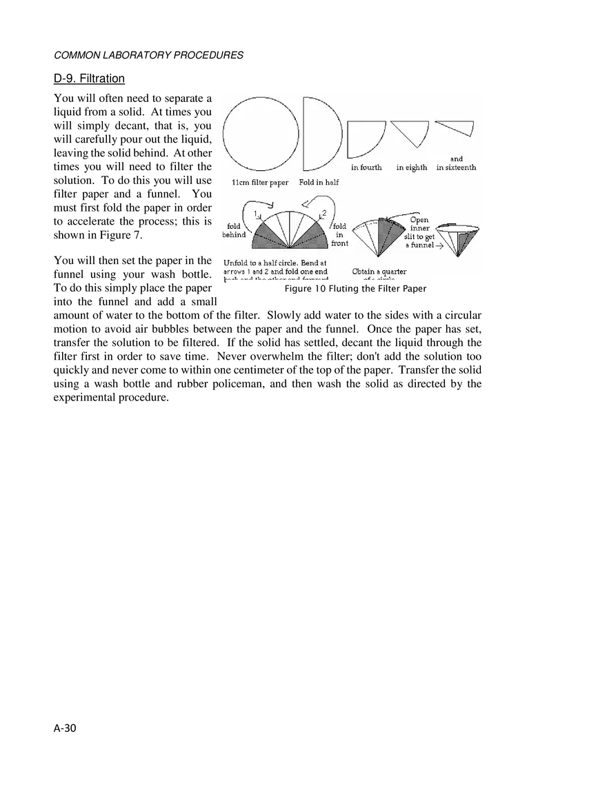 Common Laboratory Procedures - Page 10