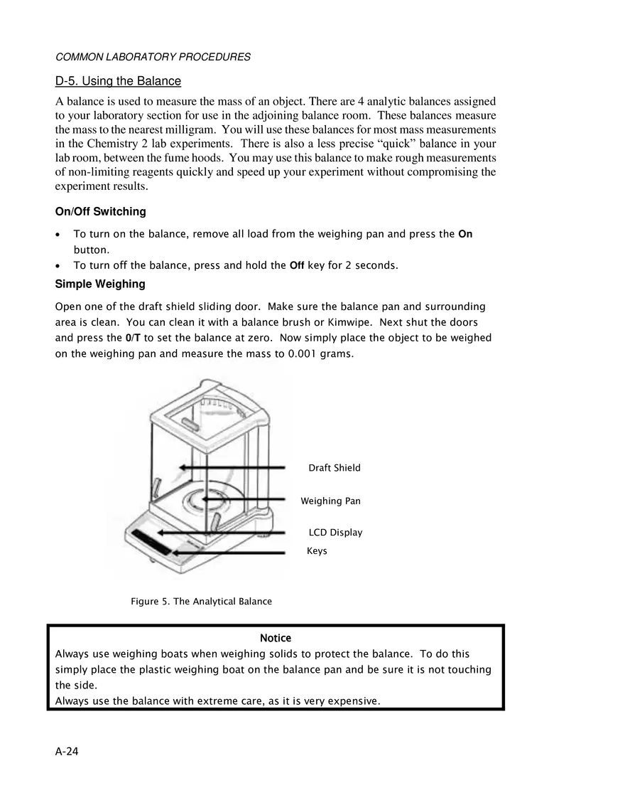 Common Laboratory Procedures - Page 4