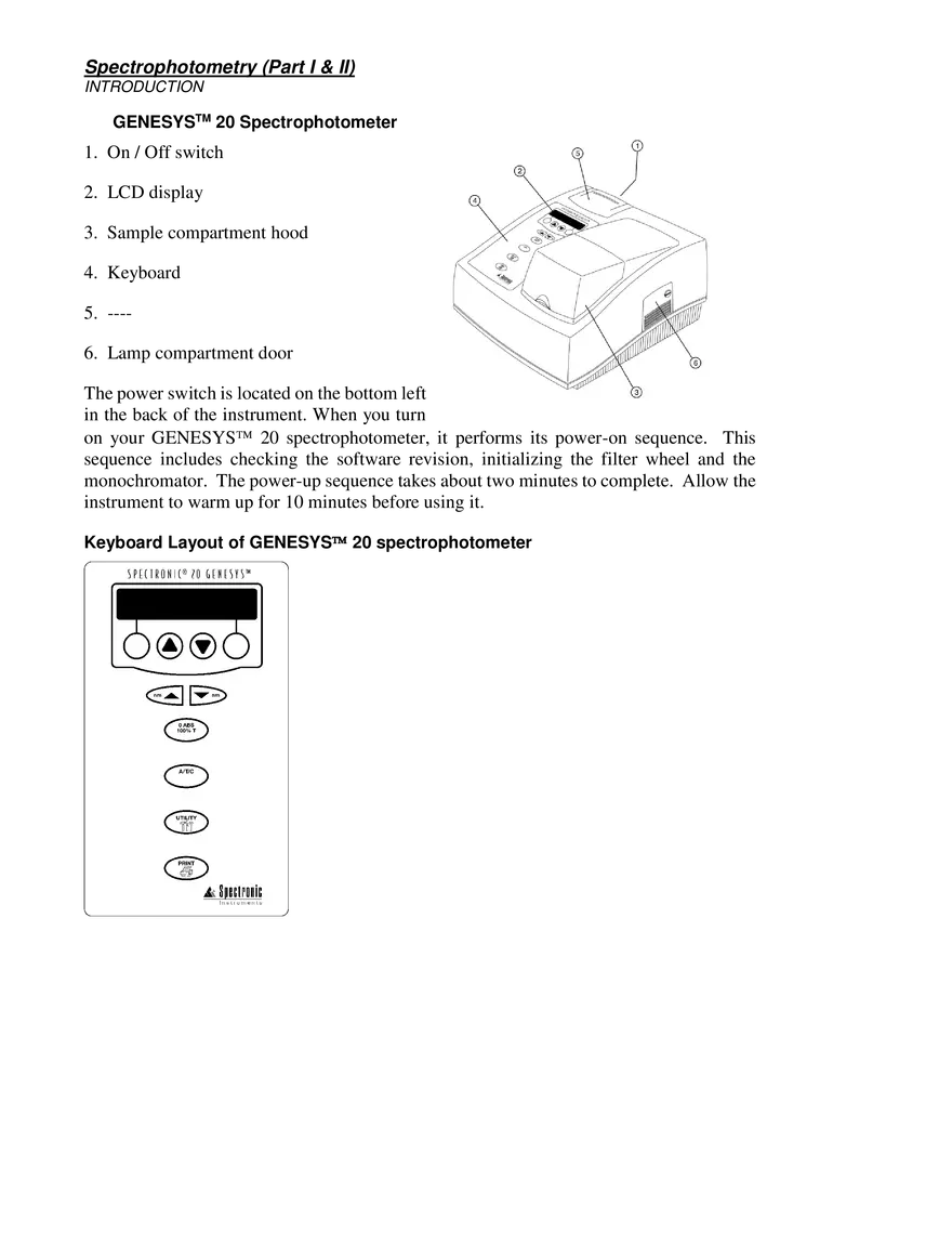 Spectrophotometry (Part I & II) - Page 11