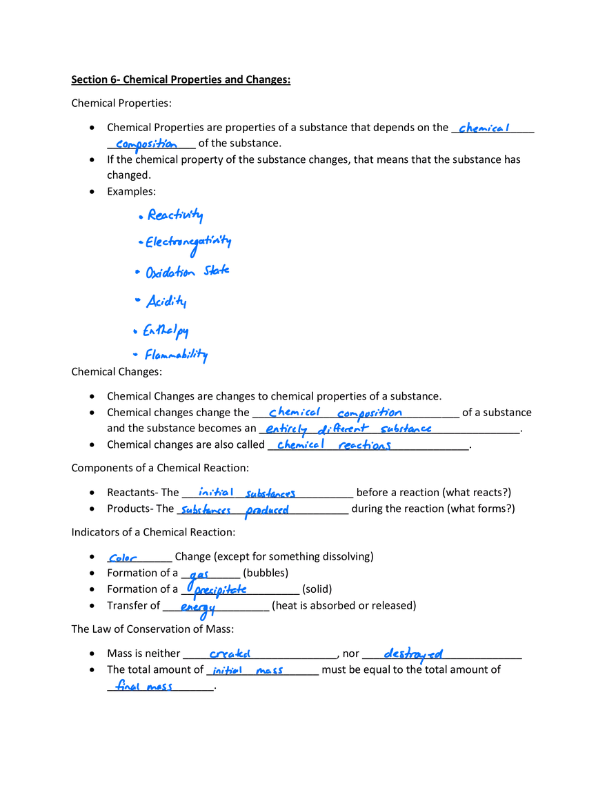 KEY- Unit 1 Notes Handouts - Page 7