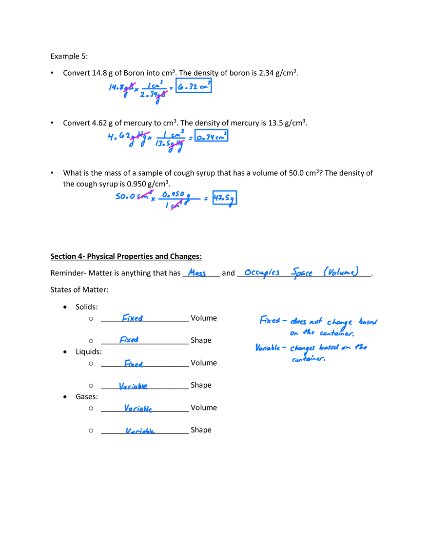 KEY- Unit 1 Notes Handouts - Page 14