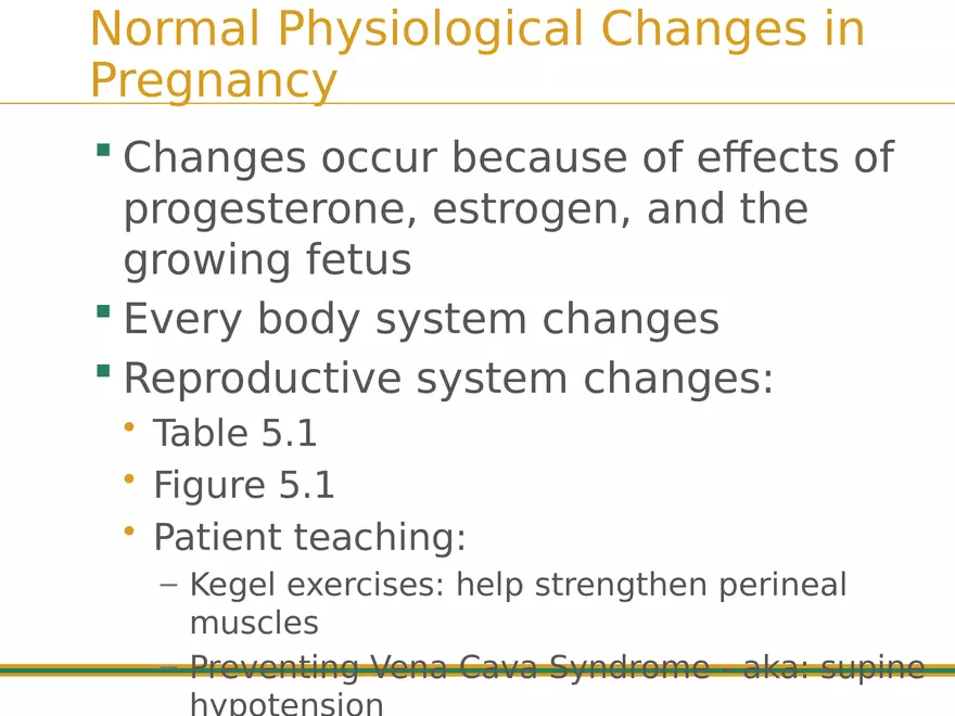 Chapter 5 Physical and Psychological Changes of Pregnancy - Page 30