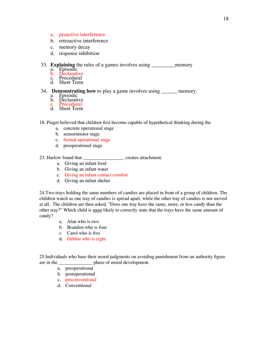 Psychology Cumulative Review - Page 10