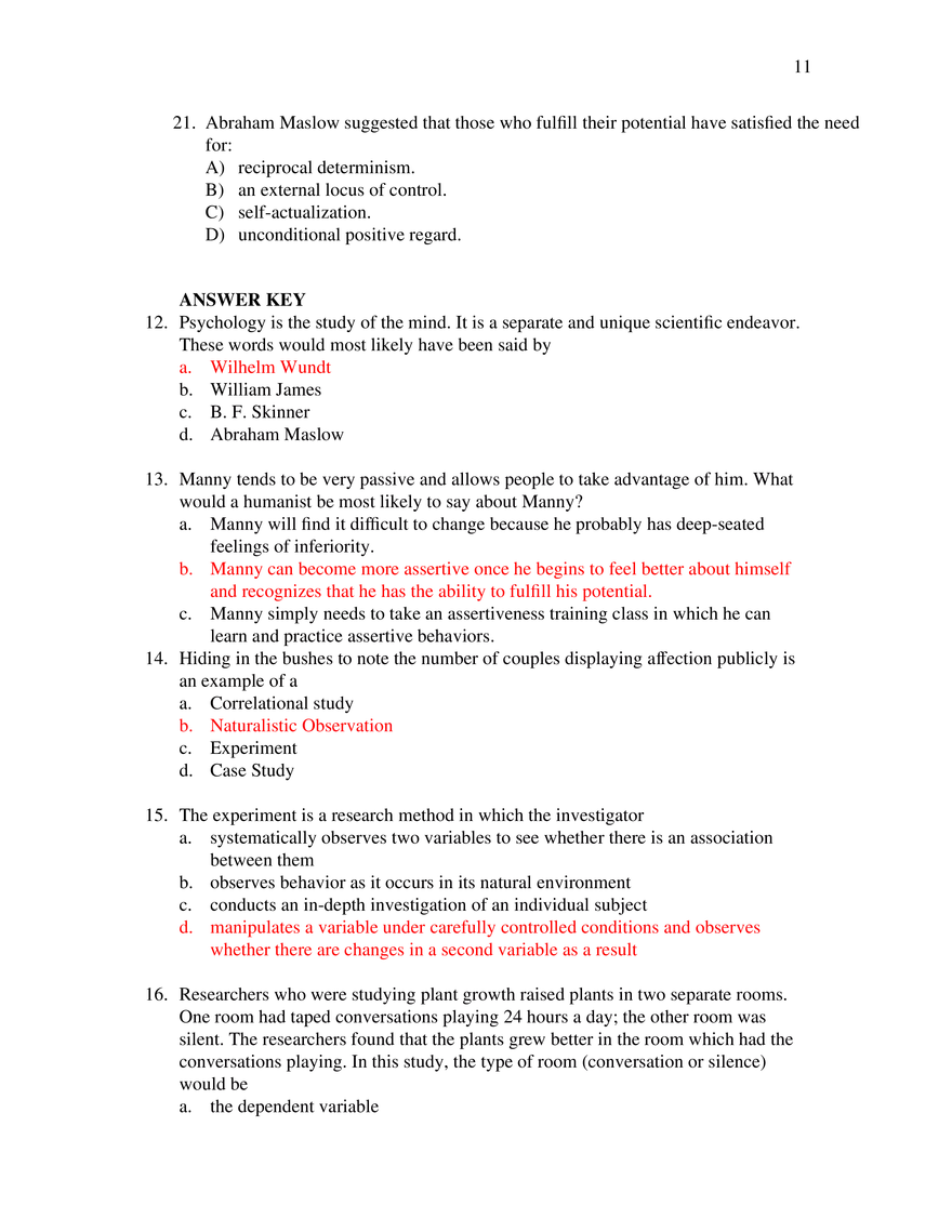 Psychology Cumulative Review - Page 3