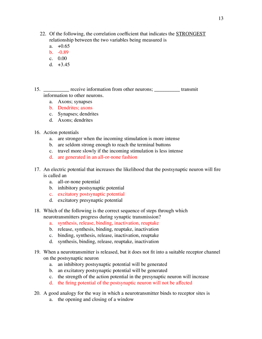 Psychology Cumulative Review - Page 5
