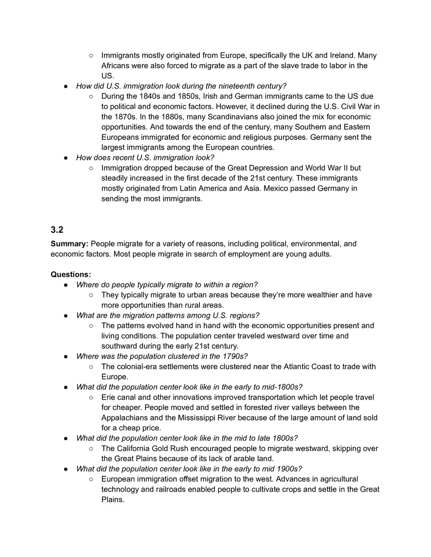 Migration Definition Human Geography - Page 2