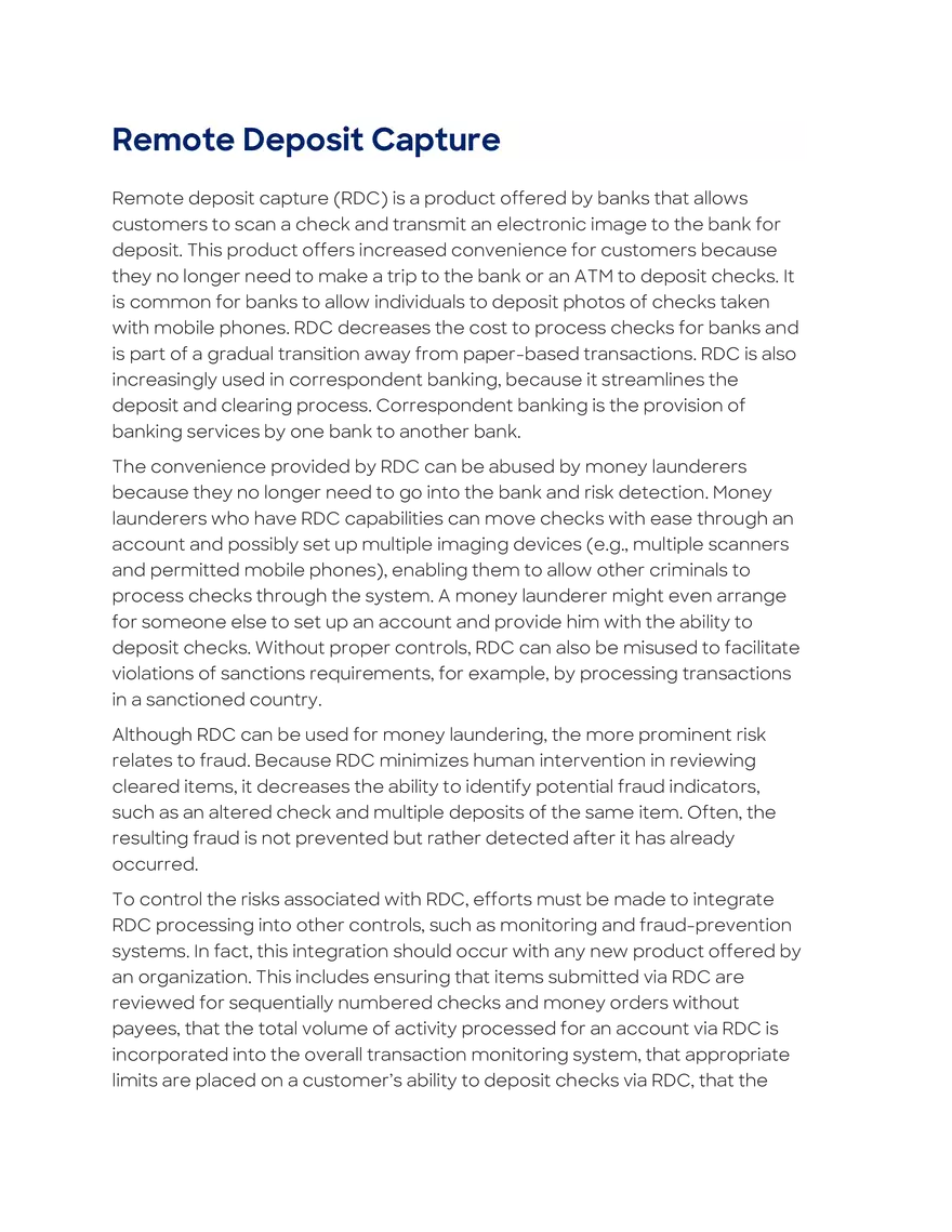 Banks and Other Depository Institutions - Page 13