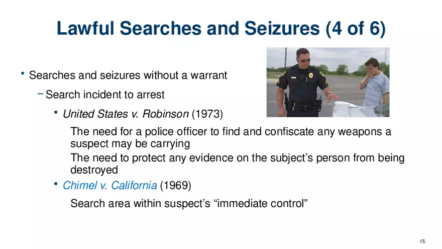 Chapter 7 Police and the Constitution - Page 7