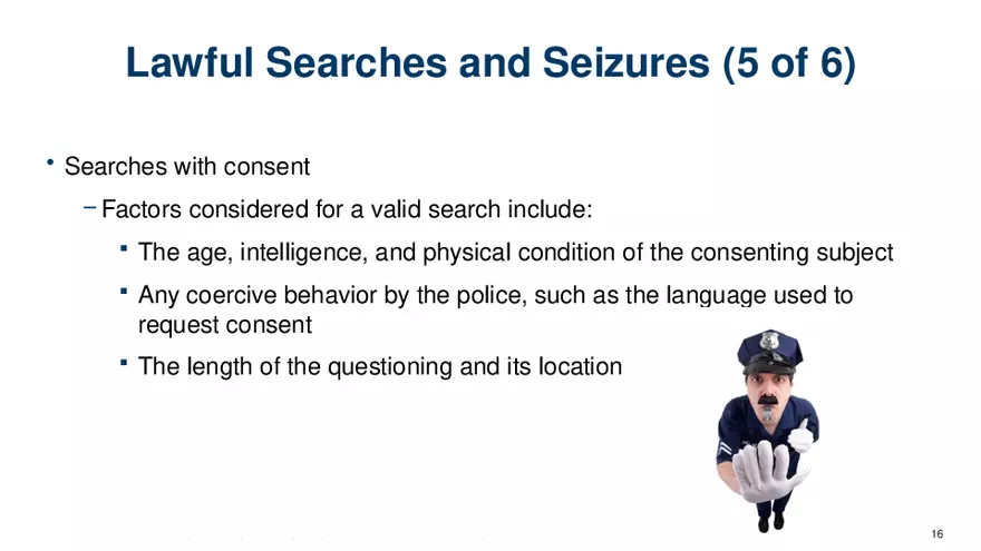 Chapter 7 Police and the Constitution - Page 8