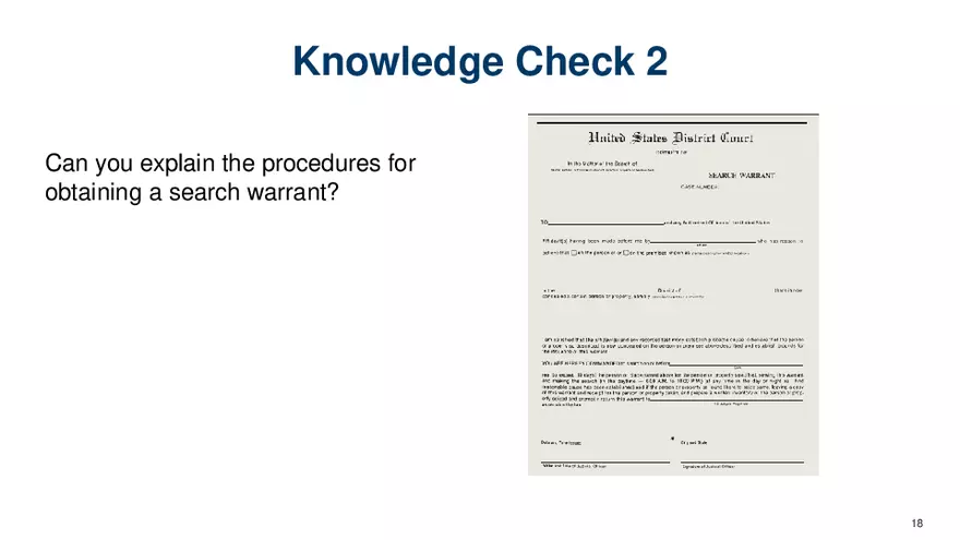 Chapter 7 Police and the Constitution - Page 10