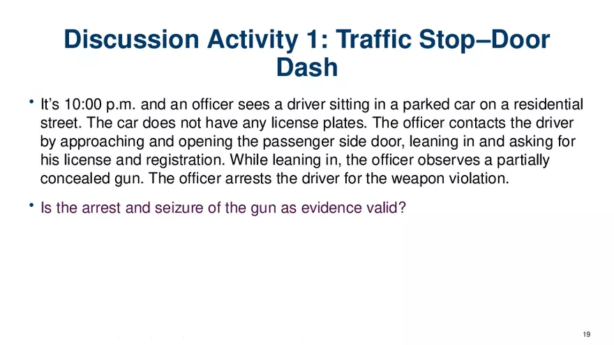 Chapter 7 Police and the Constitution - Page 11