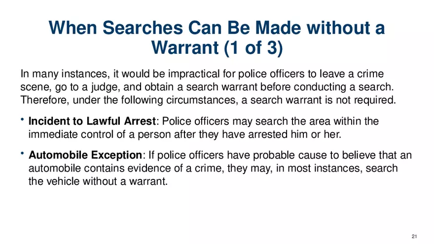 Chapter 7 Police and the Constitution - Page 14