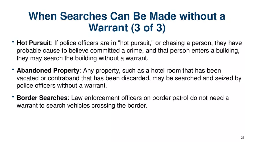 Chapter 7 Police and the Constitution - Page 16