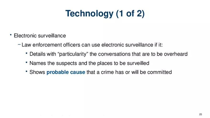 Chapter 7 Police and the Constitution - Page 18