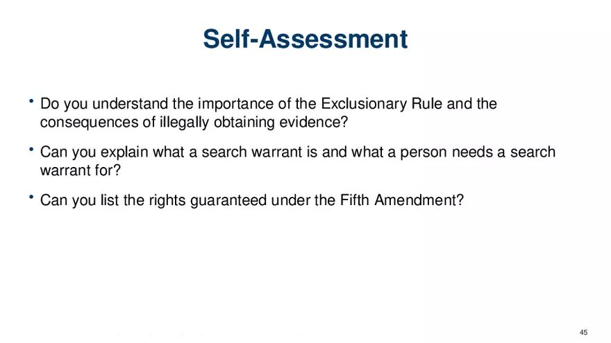 Chapter 7 Police and the Constitution - Page 40