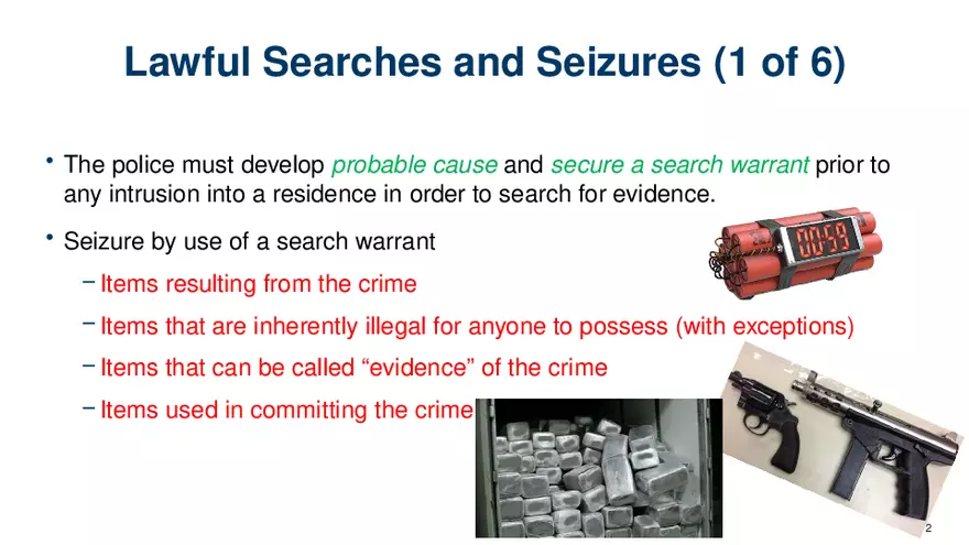 Chapter 7 Police and the Constitution - Page 4